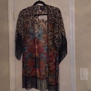 Fringe Sheer Cover Up